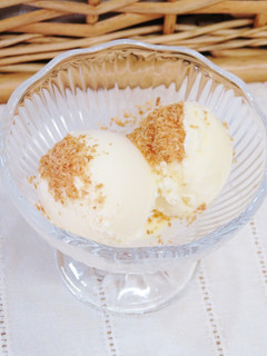 *ココナッツアイスクリーム*-レシピのメイン写真
