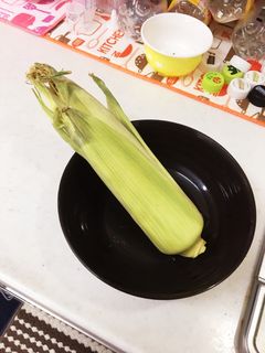 ☆簡単 節約☆レンジでとうもろこし-レシピのメイン写真