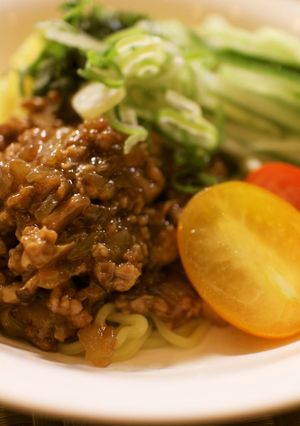 我が家のジャージャー麺-レシピのメイン写真