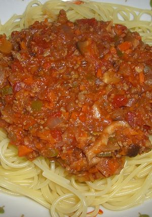素材の味を活かしたミートソースパスタ☆-レシピのメイン写真