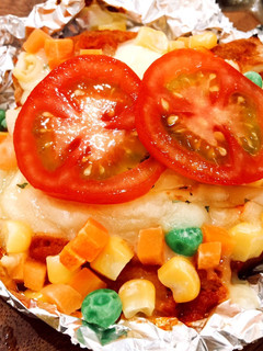 パンの耳で☆トマトチーズパン-レシピのメイン写真