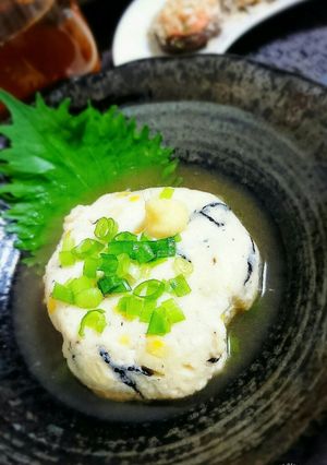 夏にぴったり☆簡単！豆腐の茶巾蒸し-レシピのメイン写真
