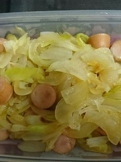 ねぎと玉ねぎの簡単炒め-レシピのメイン写真