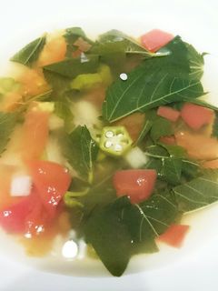 モロヘイヤの冷たいスープ☆-レシピのメイン写真
