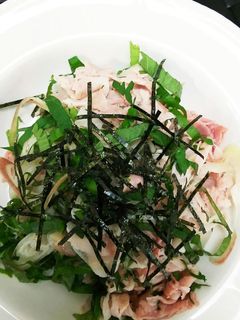 簡単❗しゃぶしゃぶサラダ-レシピのメイン写真