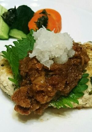 さっぱり♪おろし和風ハンバーグ。-レシピのメイン写真