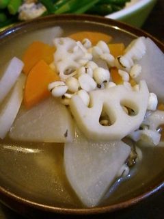 はと麦と根菜のスープ-レシピのメイン写真