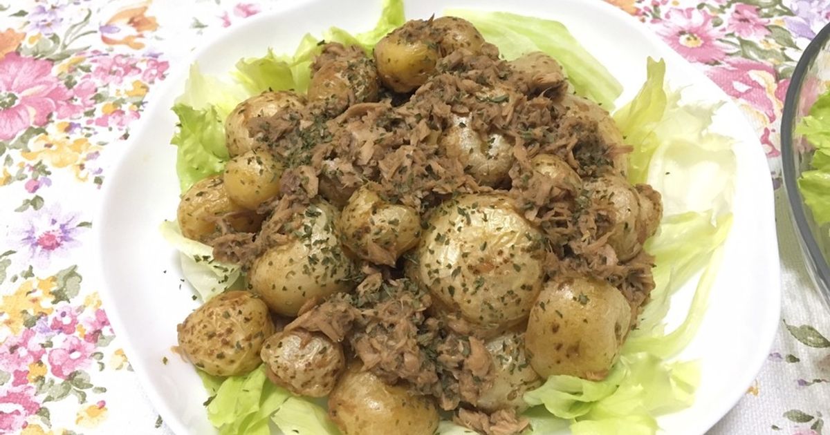 素揚げポテトとツナのレモン醤油 by けんとしまりりん 【クックパッド