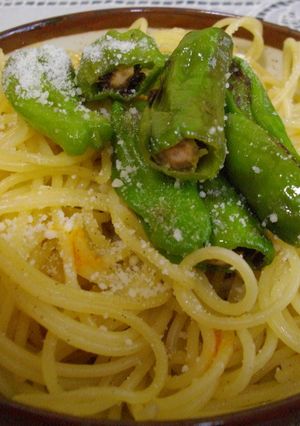 しし唐パスタ-レシピのメイン写真