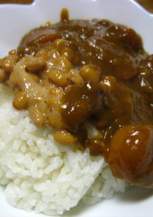 2日目はコレ!納豆カレー-レシピのメイン写真