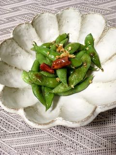 枝豆のペペロン-レシピのメイン写真