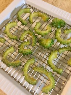 農家オススメ!ゴーヤから揚げ。-レシピのメイン写真