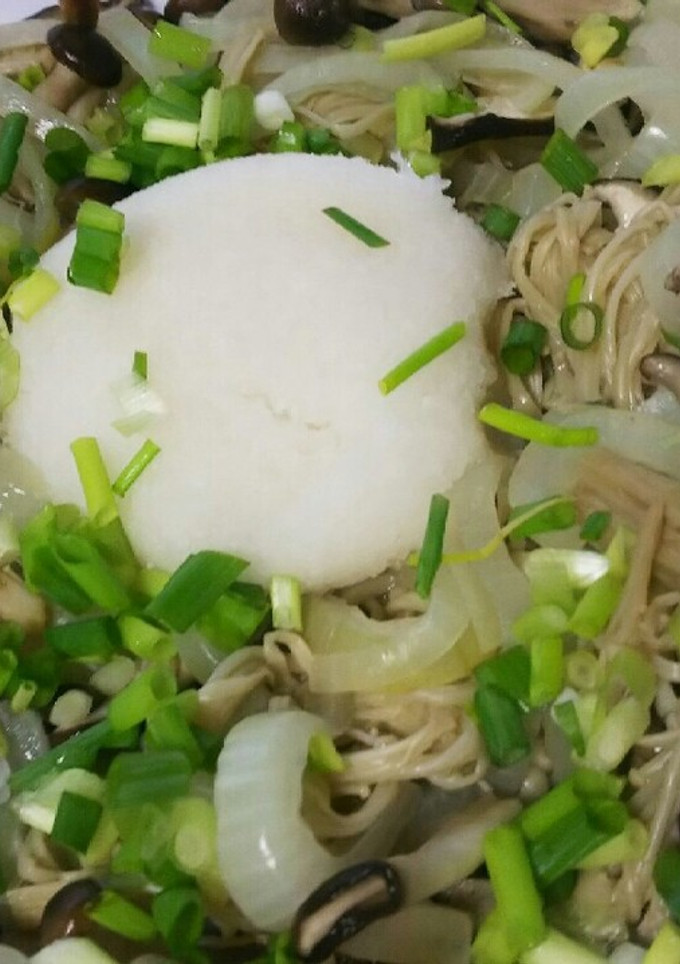 暑くて何も食べたくない日も！みぞれきのこ-レシピのメイン写真