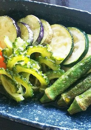 あっさり!簡単♡夏野菜の揚げ浸し-レシピのメイン写真