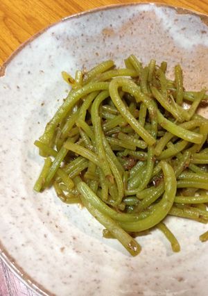 いものくき炒め-レシピのメイン写真
