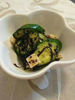 ☆きゅうりとチーズのゆかり塩昆布あえ-レシピのメイン写真