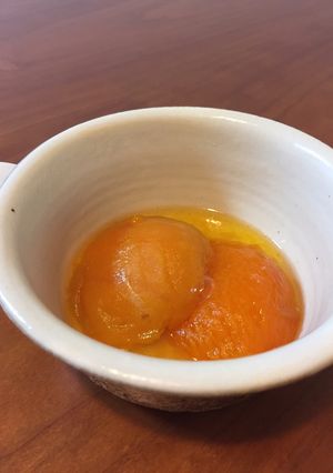 あんずのコンポート-レシピのメイン写真