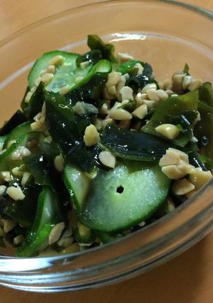 納豆入り酢の物-レシピのメイン写真