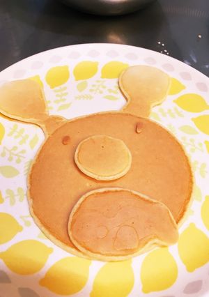 小麦粉ホットケーキ-レシピのメイン写真