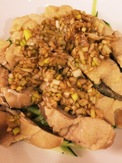 簡単レシピ☆茹で鶏肉のネギソース☆-レシピのメイン写真