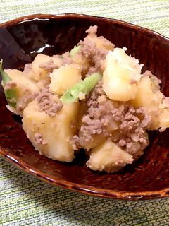 じゃがいものそぼろ煮-レシピのメイン写真