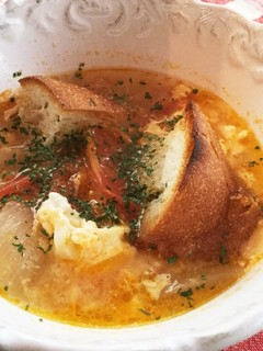 ニンニクスープ-レシピのメイン写真