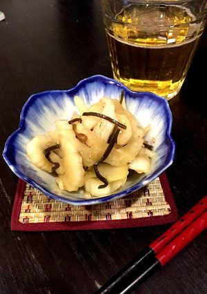 やみつき!セロリと塩昆布の浅漬け-レシピのメイン写真