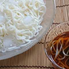 รูปของ そうめんの茹で方