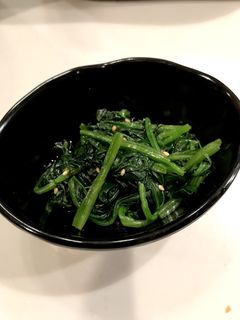 レンジでほうれん草のおひたし-レシピのメイン写真