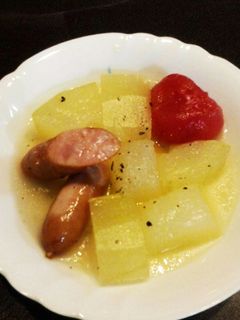 冬瓜の洋風煮-レシピのメイン写真