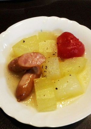 冬瓜の洋風煮-レシピのメイン写真