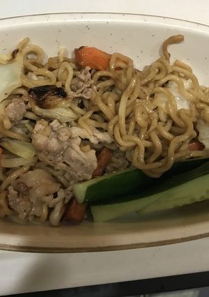 隠し味は…な焼きそば-レシピのメイン写真