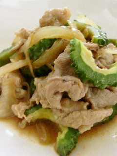 夏の薬膳★ゴーヤと豚肉の炒め物-レシピのメイン写真