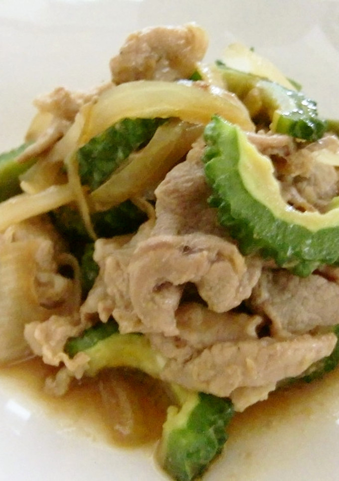夏の薬膳★ゴーヤと豚肉の炒め物-レシピのメイン写真