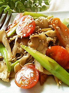 ごまドレがアクセント!カラフル野菜炒め-レシピのメイン写真