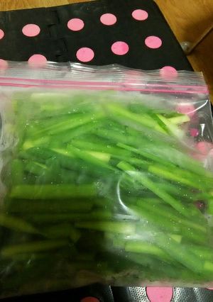 ニラの保存方法☆-レシピのメイン写真