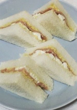 生ハムとフェタチーズのサンドイッチ-レシピのメイン写真