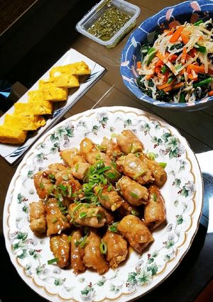 簡単！野菜の肉巻きアマダレ-レシピのメイン写真