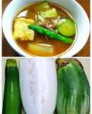 とろ茄子、冬瓜、ズッキーニのお味噌汁