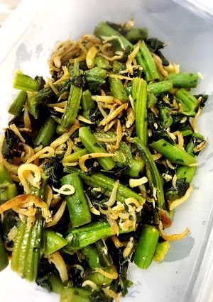 簡単♡釜揚げしらすと冷凍野菜のポン酢炒め-レシピのメイン写真