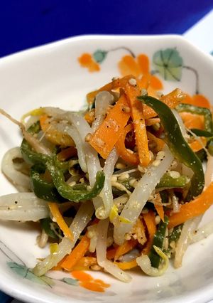 三色野菜の胡麻和え-レシピのメイン写真