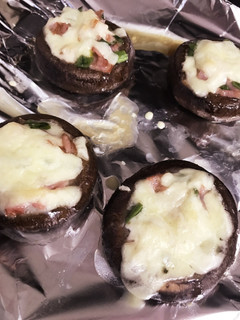 簡単副菜♪しいたけのベーコン焼き-レシピのメイン写真