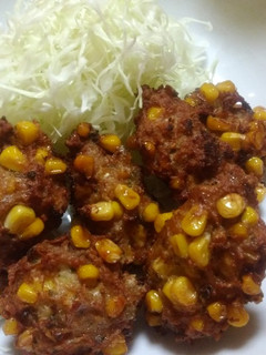 豚ひき肉のコーン揚げ-レシピのメイン写真