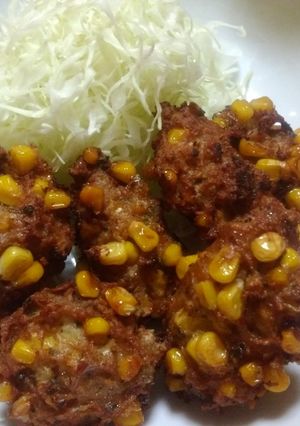 豚ひき肉のコーン揚げ-レシピのメイン写真