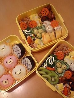 2007年学芸会のお弁当 キャラ弁-レシピのメイン写真