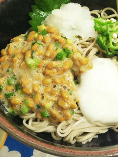 冷やしそば♪ねばねばパワーで打倒夏バテ-レシピのメイン写真