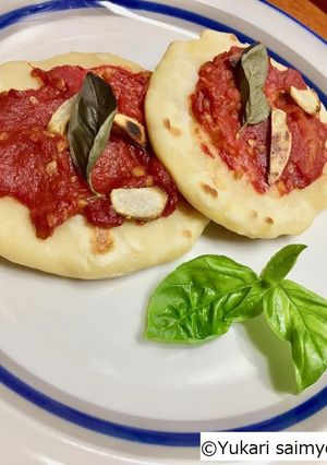 マクロビ＊ミニピザ・マリナーラ-レシピのメイン写真