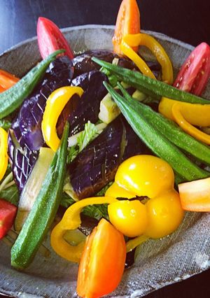 夏野菜サラダ-レシピのメイン写真