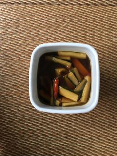 キュウリ 大量消費 かんたんゴマ油炒め-レシピのメイン写真