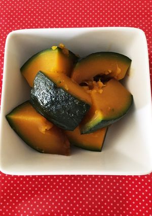 水なしでホクホクかぼちゃの煮物-レシピのメイン写真